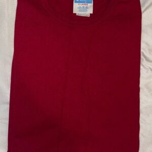 Champion Deep Red Crewneck Tee